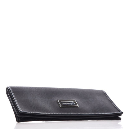 Burberry Smoked Check Long Wallet Navy 4 of 7