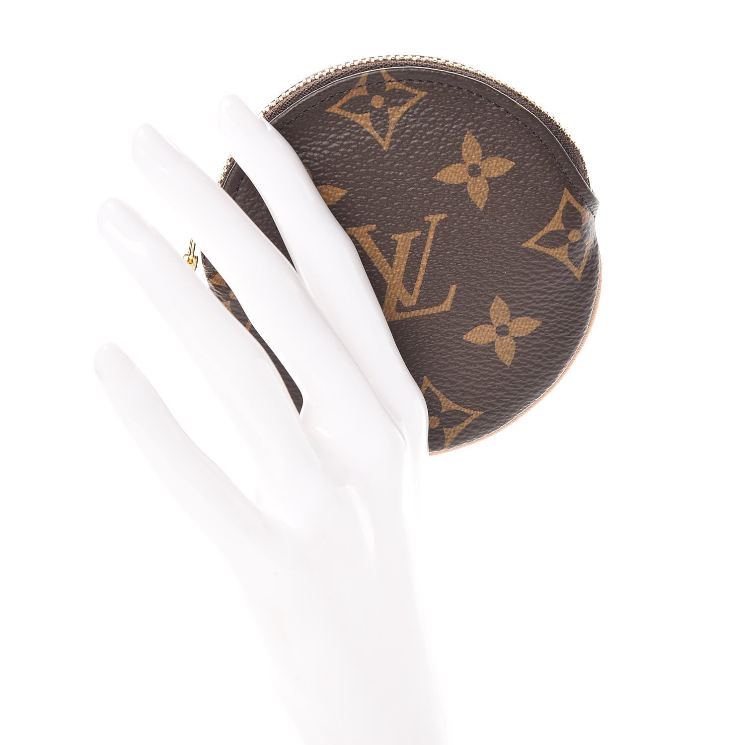 Louis Vuitton Monogram Round Coin Purse 2 of 7