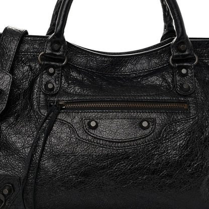 Balenciaga Agneau Classic Hardware City Black 7 of 9
