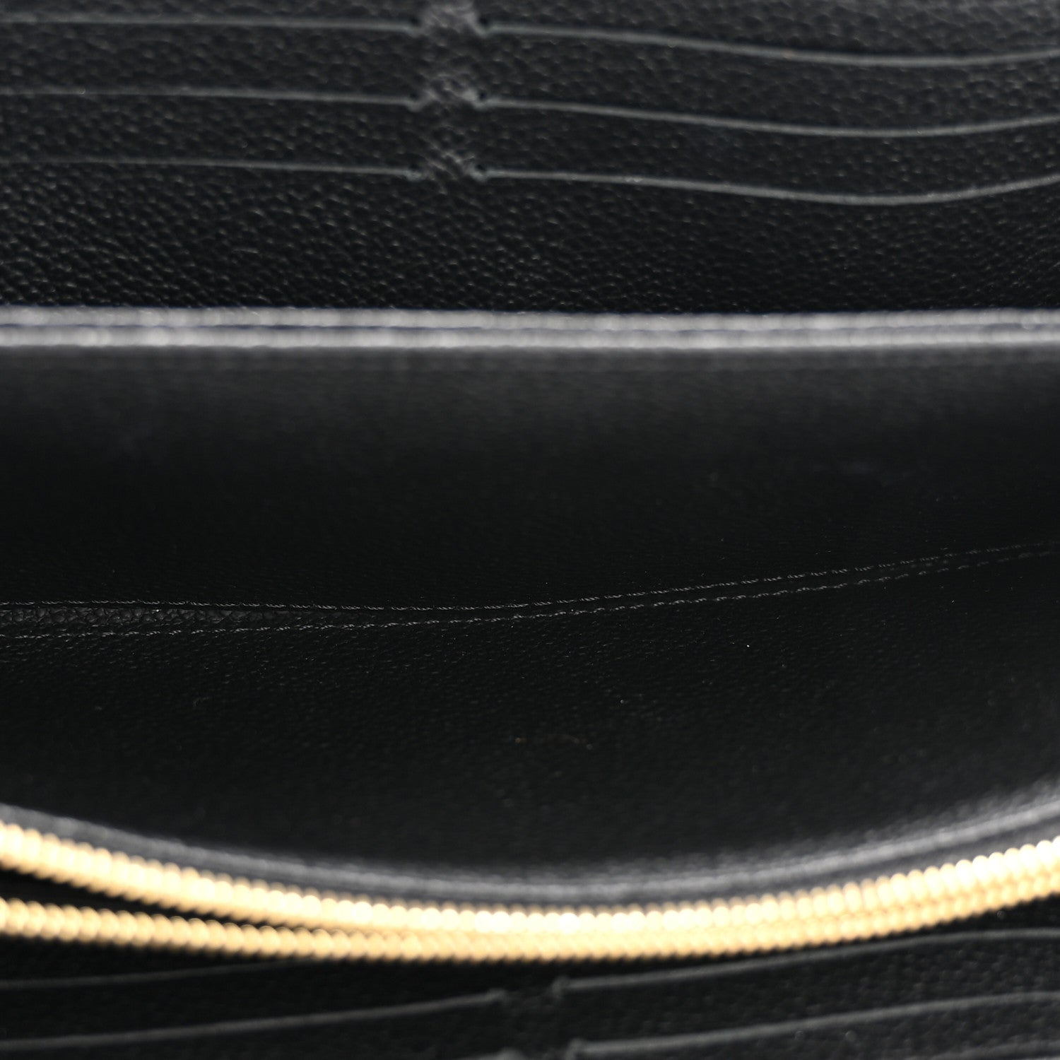 Louis Vuitton Empreinte Monogram Giant Zippy Wallet Black Beige 5 of 9
