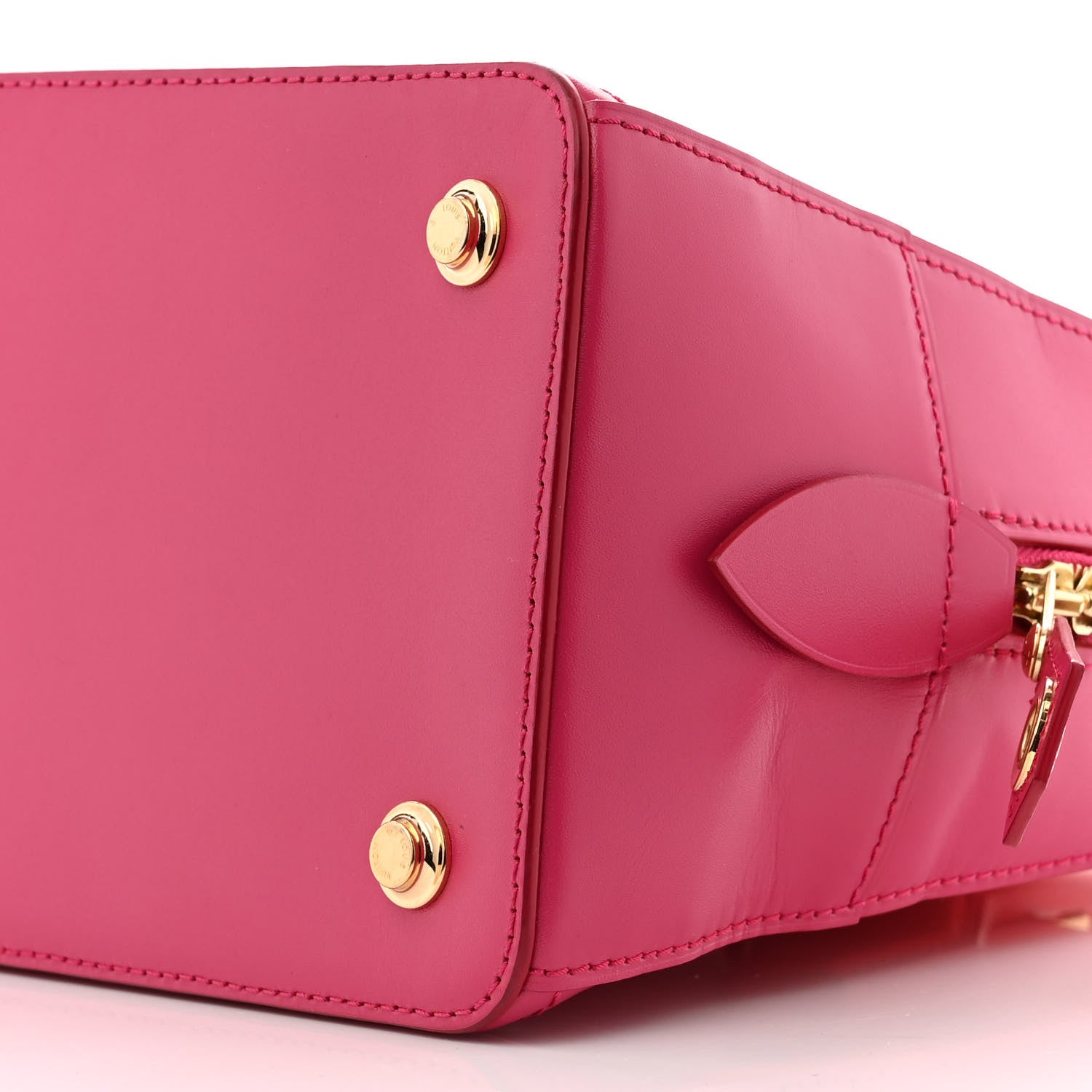 Louis Vuitton Calfskin Dora PM Rouge 10 of 15
