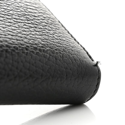 Gucci Calfskin GG Marmont Bow Zip Around Wallet Black 8 of 9