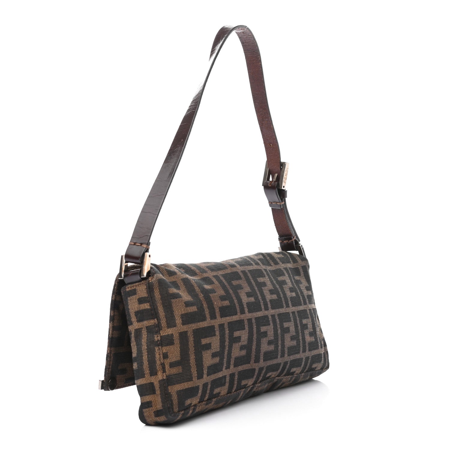 Fendi Zucca Shoulder Bag Tobacco 2 of 6