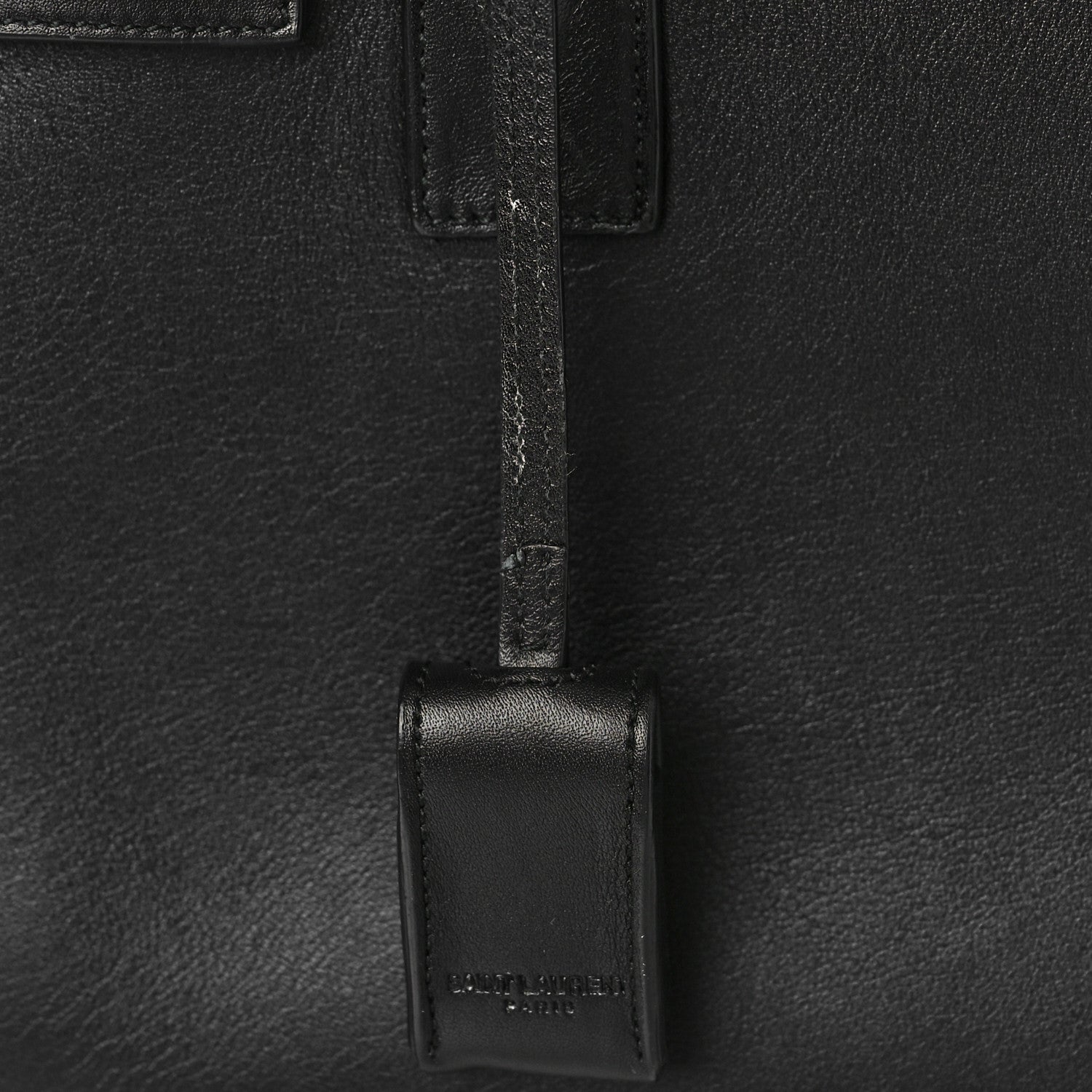 Saint Laurent Calfskin Baby Sac De Jour Black 7 of 14