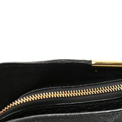 Burberry Signature Grain Calfskin Check Embossed Small Chichester Crossbody Clutch Bag Black 13 of 14