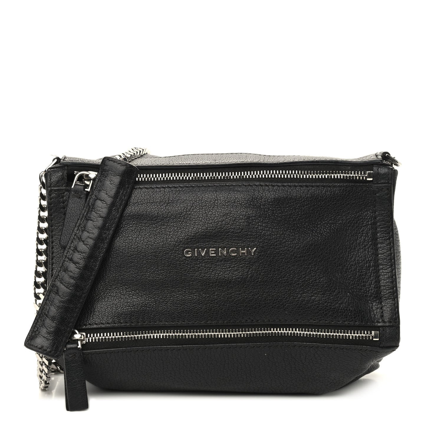 Sugar Goatskin Mini Chain Pandora Black