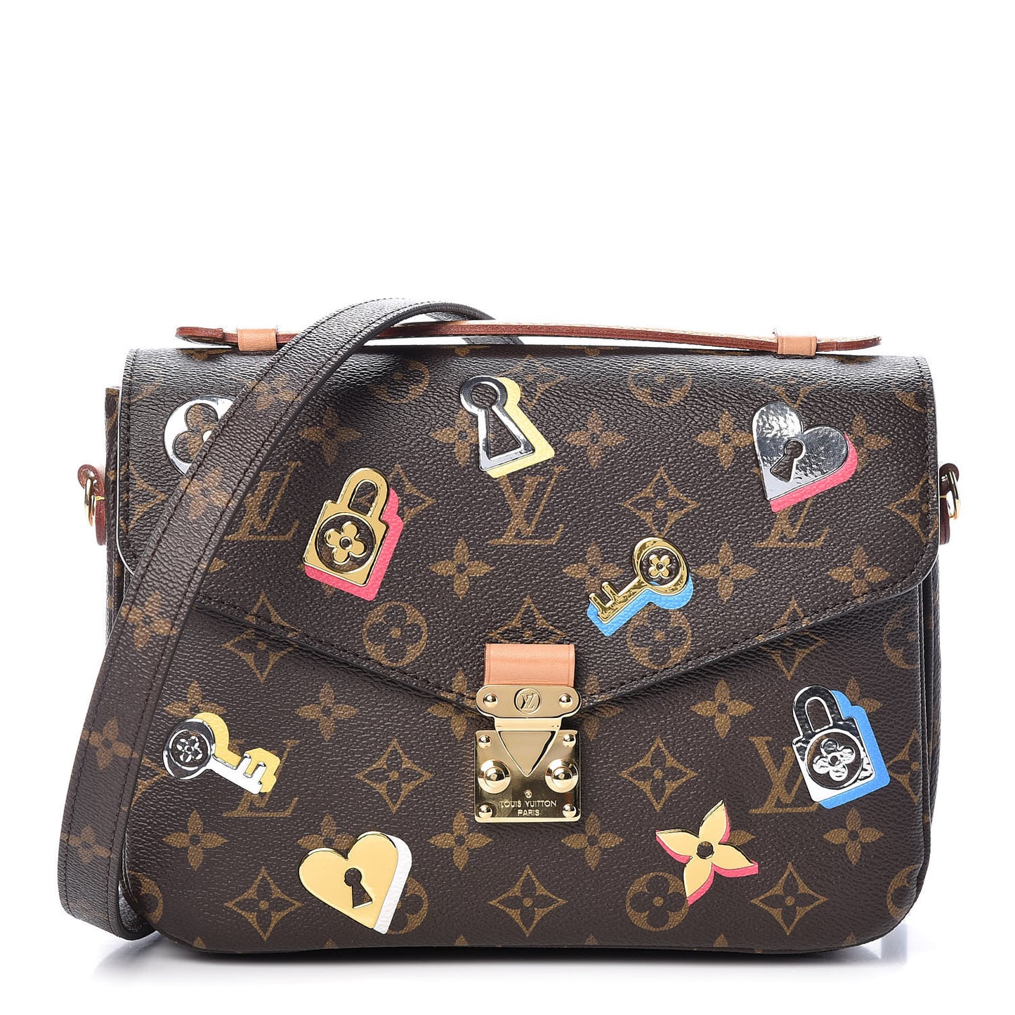 Monogram Love Lock Pochette Metis