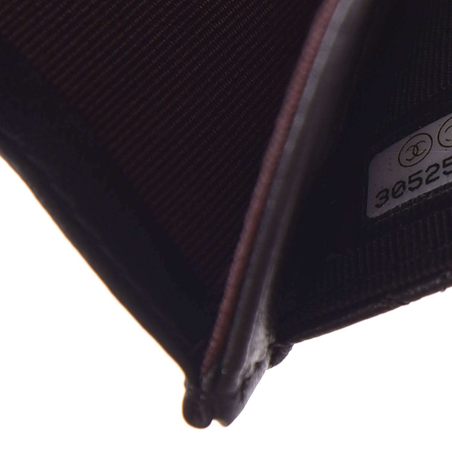 Chanel Lambskin Quilted Flap Card Holder Black 8 of 11