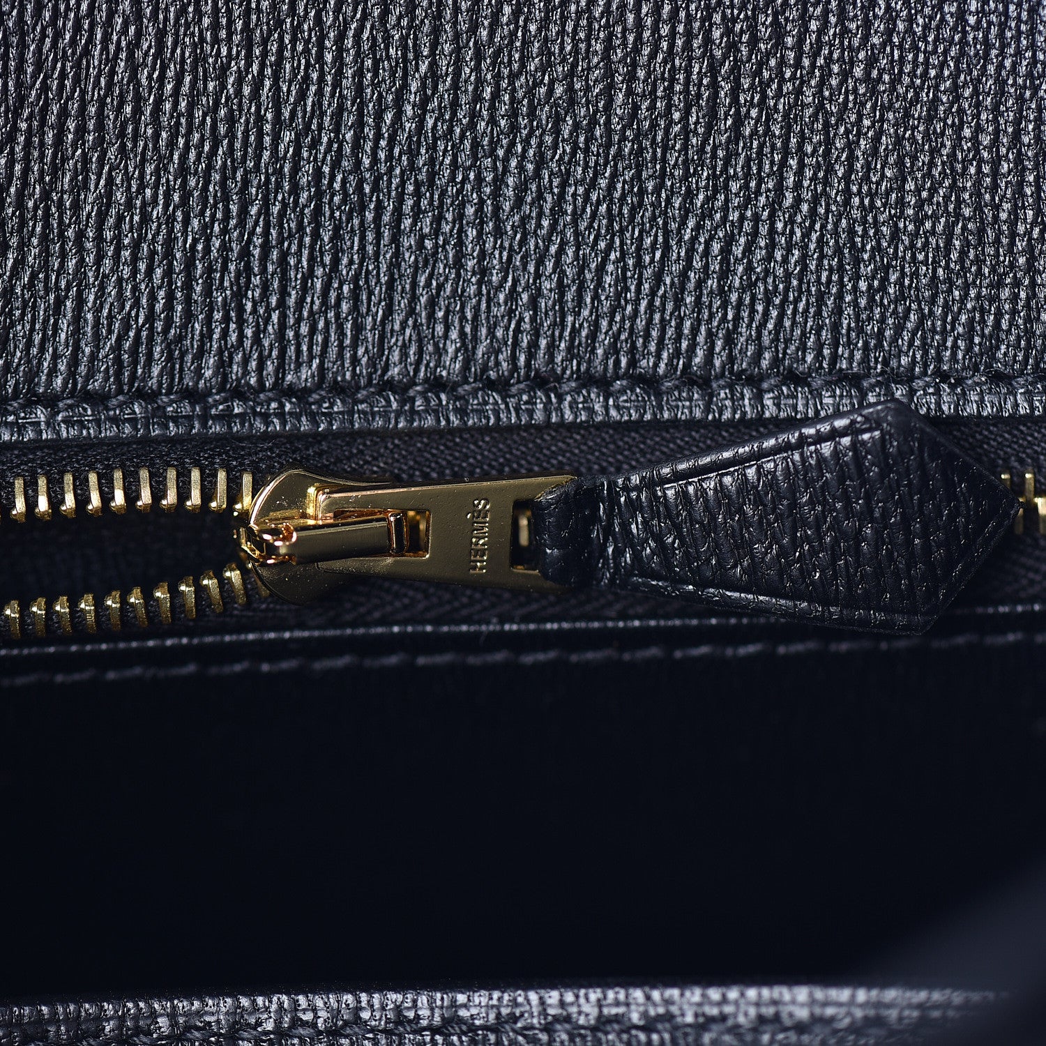 Hermes Shiny Porosus Crocodile Birkin 25 Black 8 of 35