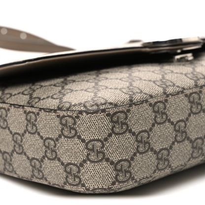 Gucci GG Supreme Monogram Petite GG Top Handle Shoulder Bag Beige Ebony 9 of 10