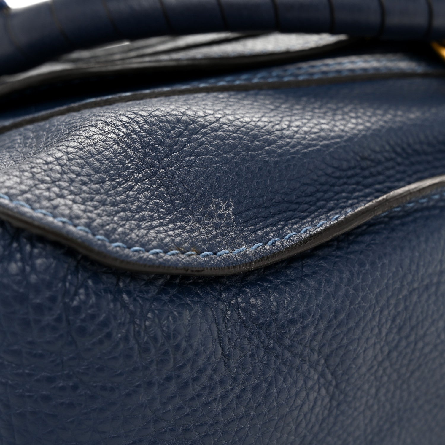 Chloe Calfskin Medium Marcie Satchel Royal 15 of 15