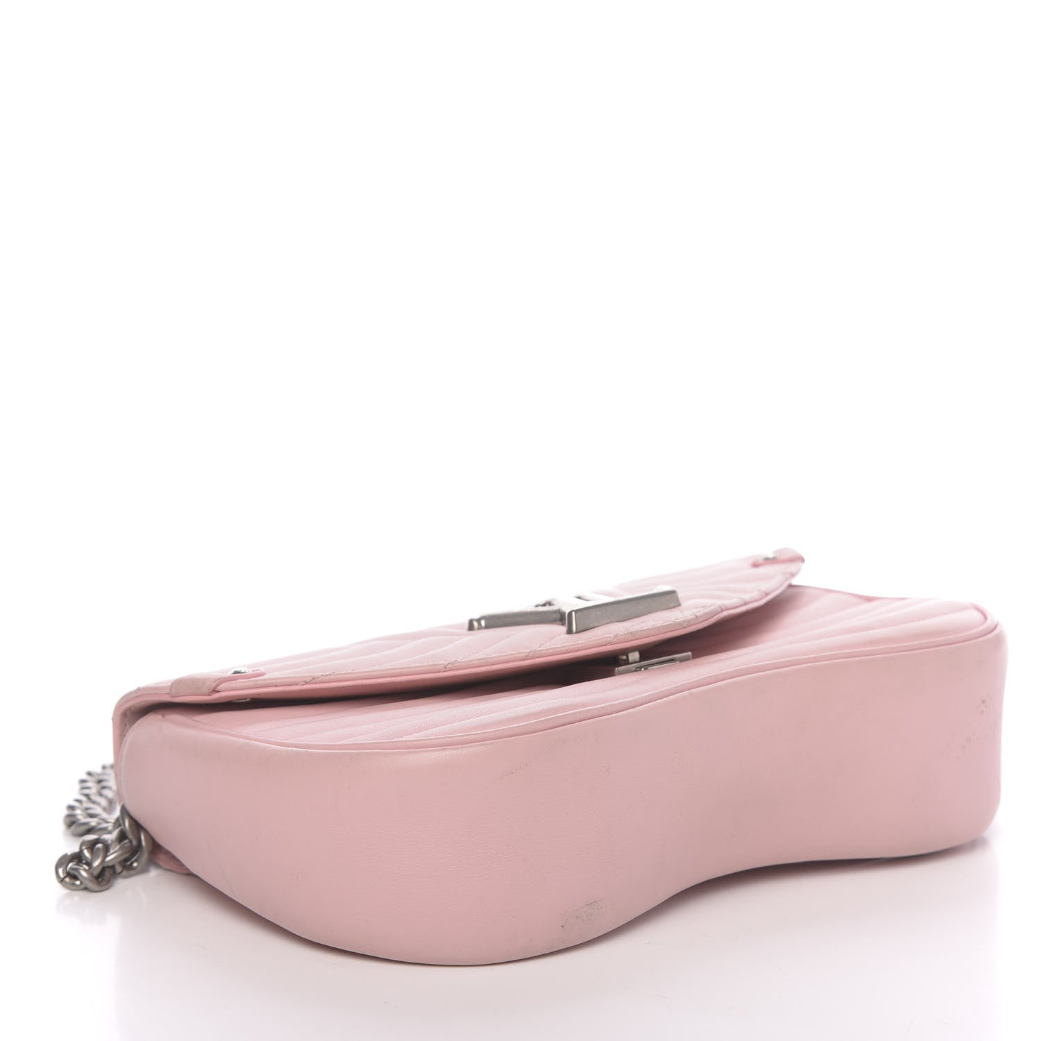 Louis Vuitton Calfskin New Wave Chain MM Smoothie Pink 4 of 17