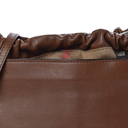 Burberry Calfskin House Check Little Crush Tan 8 of 16