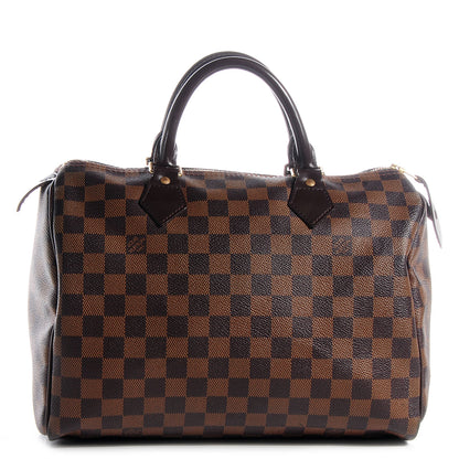 Louis Vuitton Damier Ebene Speedy 30 1 of 7