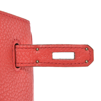 Hermes Taurillon Clemence Birkin 40 Bougainvillea 21 of 39