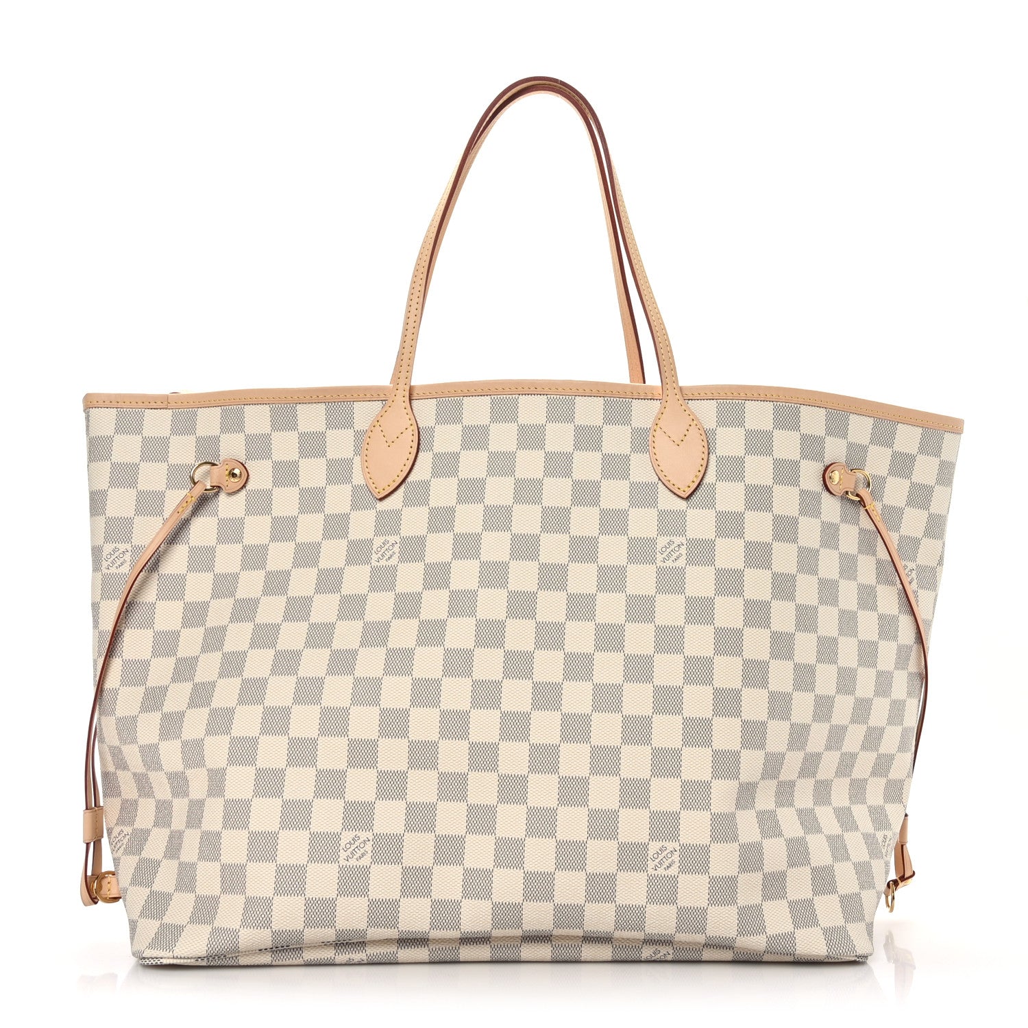 Louis Vuitton Damier Azur Neo Neverfull GM Rose Ballerine 1 of 10
