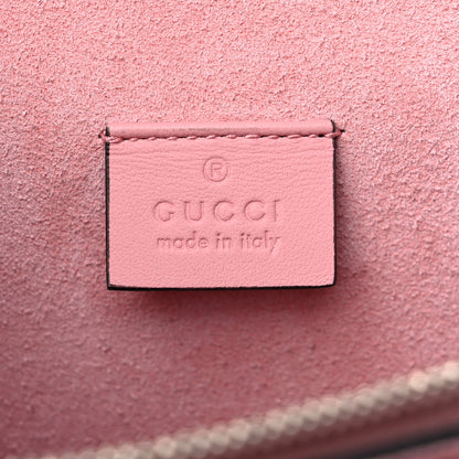 Gucci GG Supreme Monogram Suede Crystal Medium Dionysus Shoulder Bag Beige Ebony Light Peonia 6 of 11