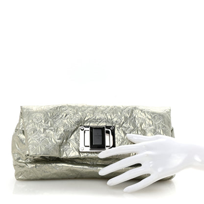 Louis Vuitton Jacquard Quilted Monogram Altair Clutch Argent 2 of 6