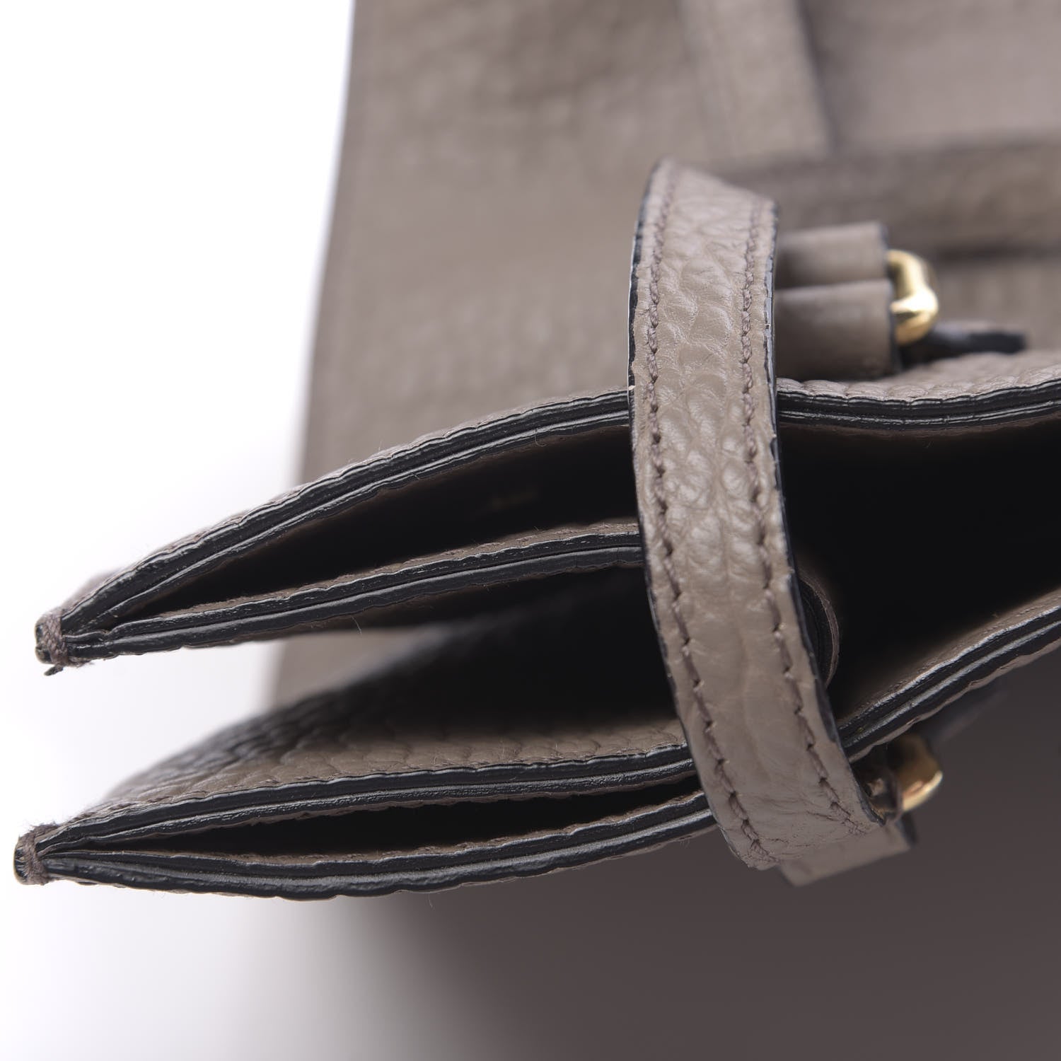 Burberry Heritage Grain Medium Woodbury Tote Pale Taupe 12 of 24