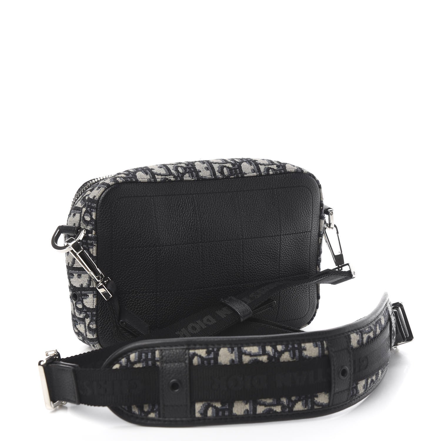 Christian Dior HOMME Oblique Safari Messenger Blue 3 of 9
