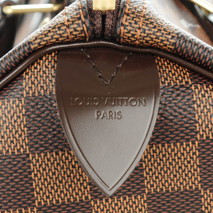 Louis Vuitton Damier Ebene Speedy 30 6 of 8