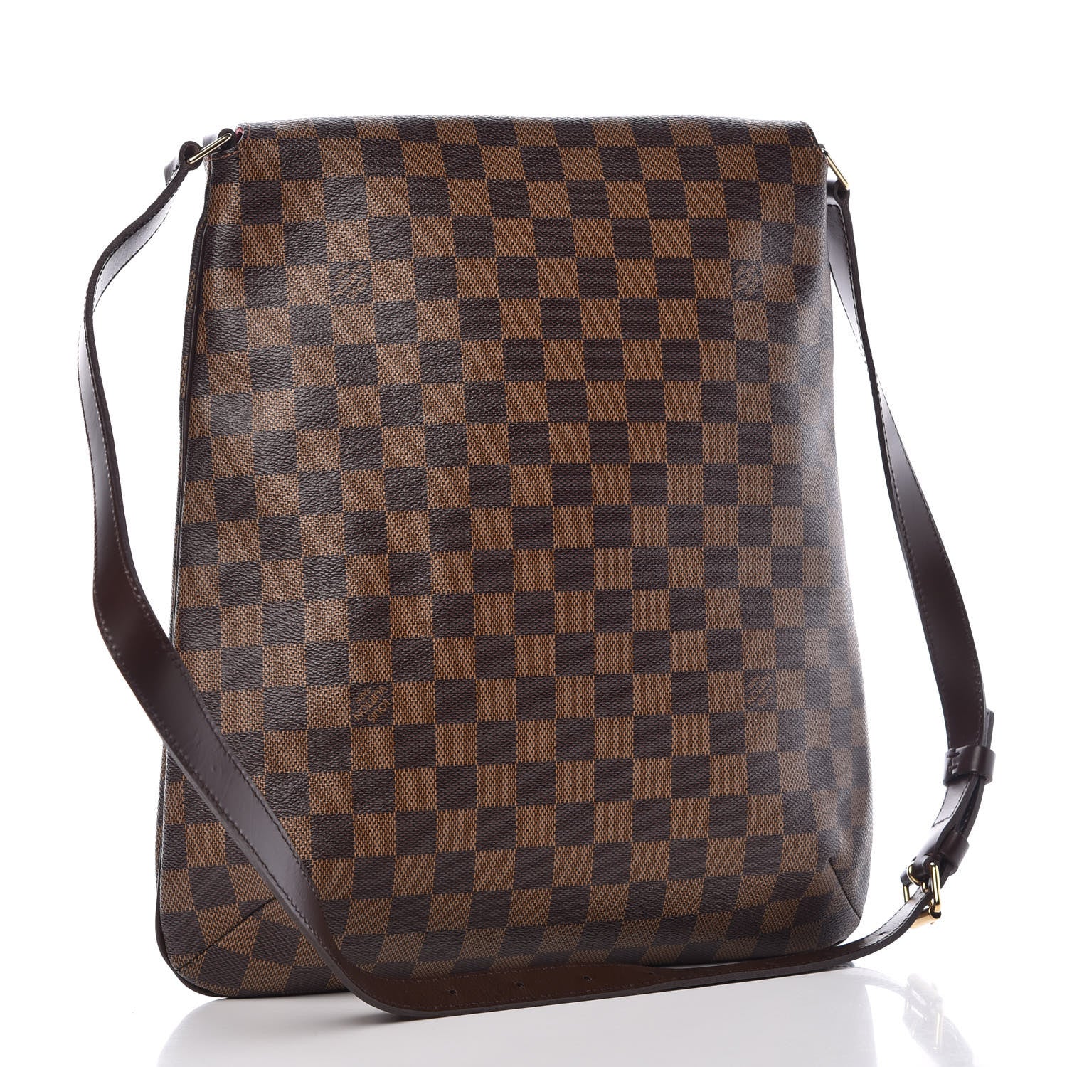 Louis Vuitton Damier Ebene Musette GM 3 of 10