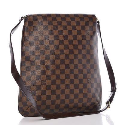 Louis Vuitton Damier Ebene Musette GM 3 of 10