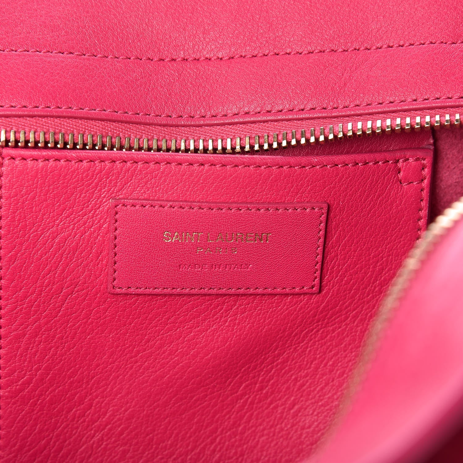 Saint Laurent Smooth Calfskin Small Monogram Cabas Bubblegum 6 of 12