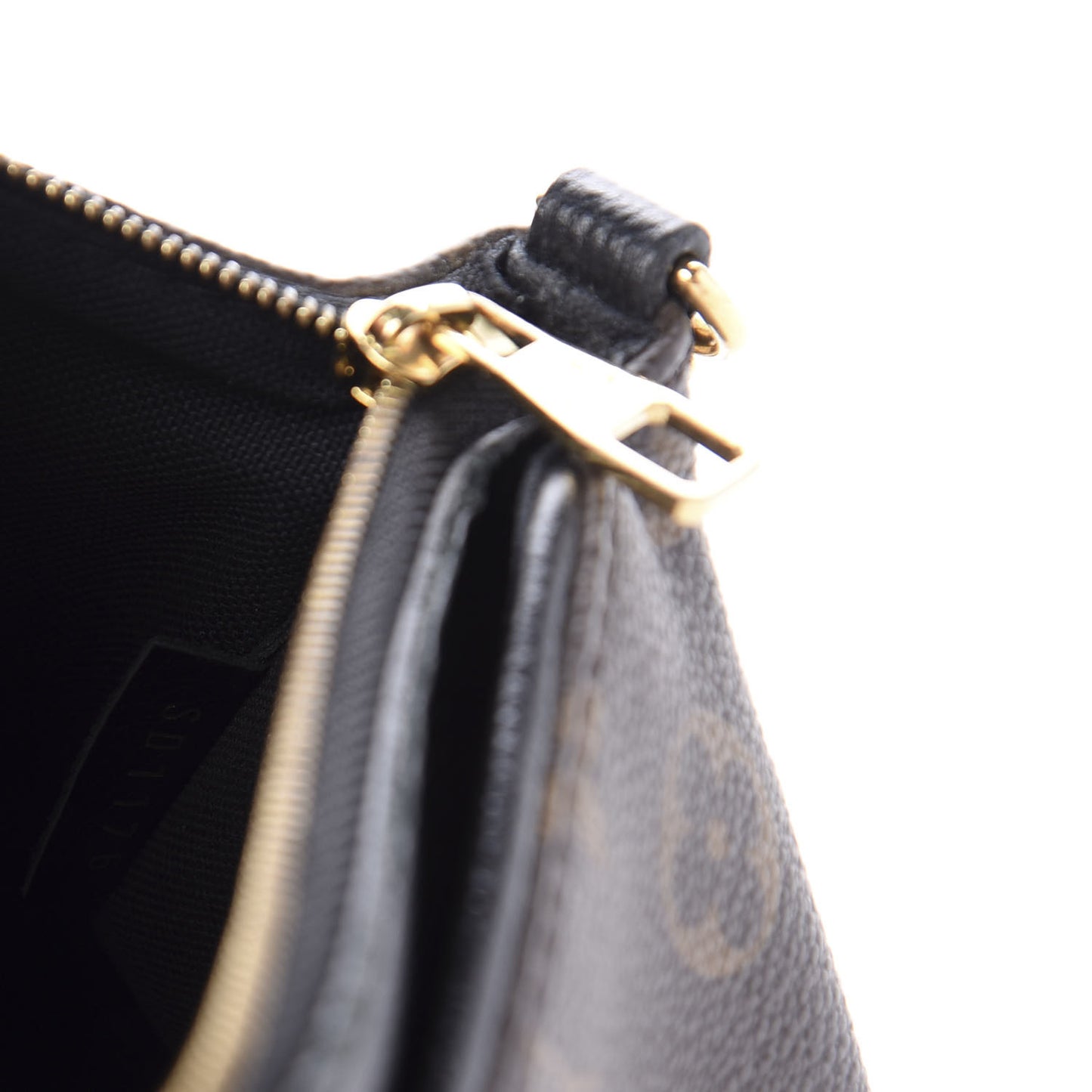 Monogram Pallas Clutch Black