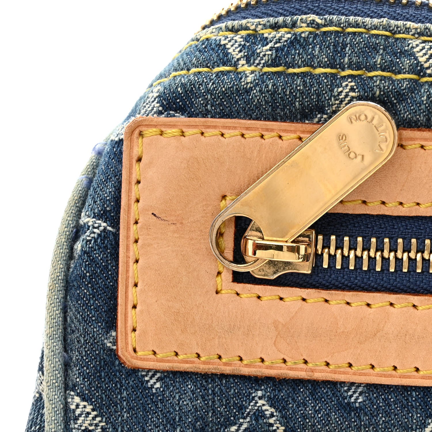 Louis Vuitton Monogram Denim Neo Speedy Blue 13 of 17