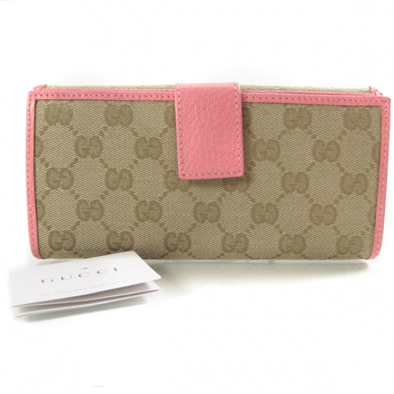 Monogram Continental Wallet Pink