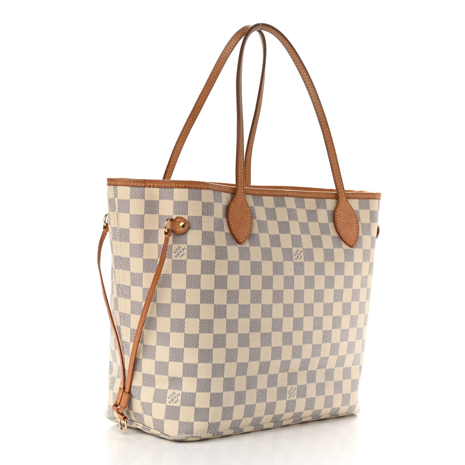 Louis Vuitton Damier Azur Neverfull MM 4 of 16