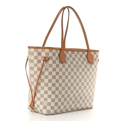 Louis Vuitton Damier Azur Neverfull MM 4 of 16