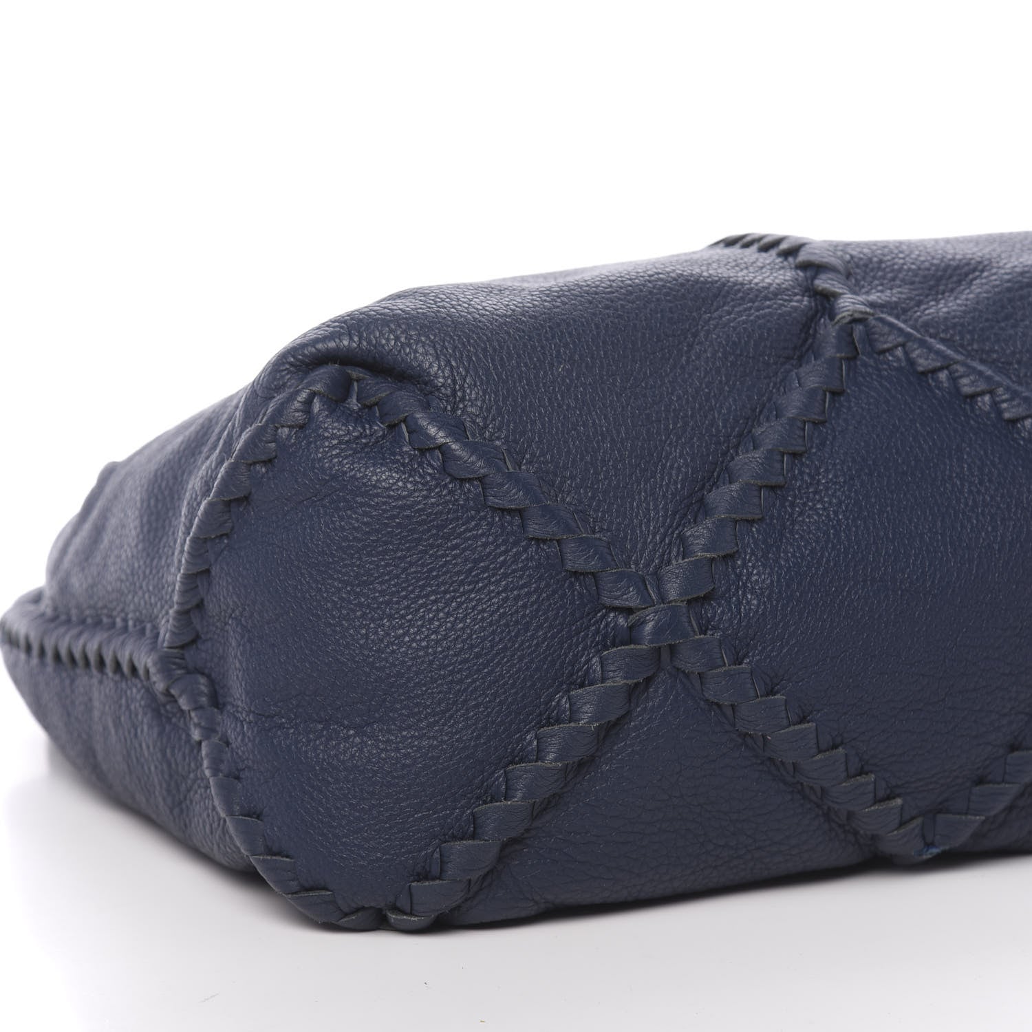 Bottega Veneta Washed Cervo Deerskin Large Hobo Denim 8 of 9