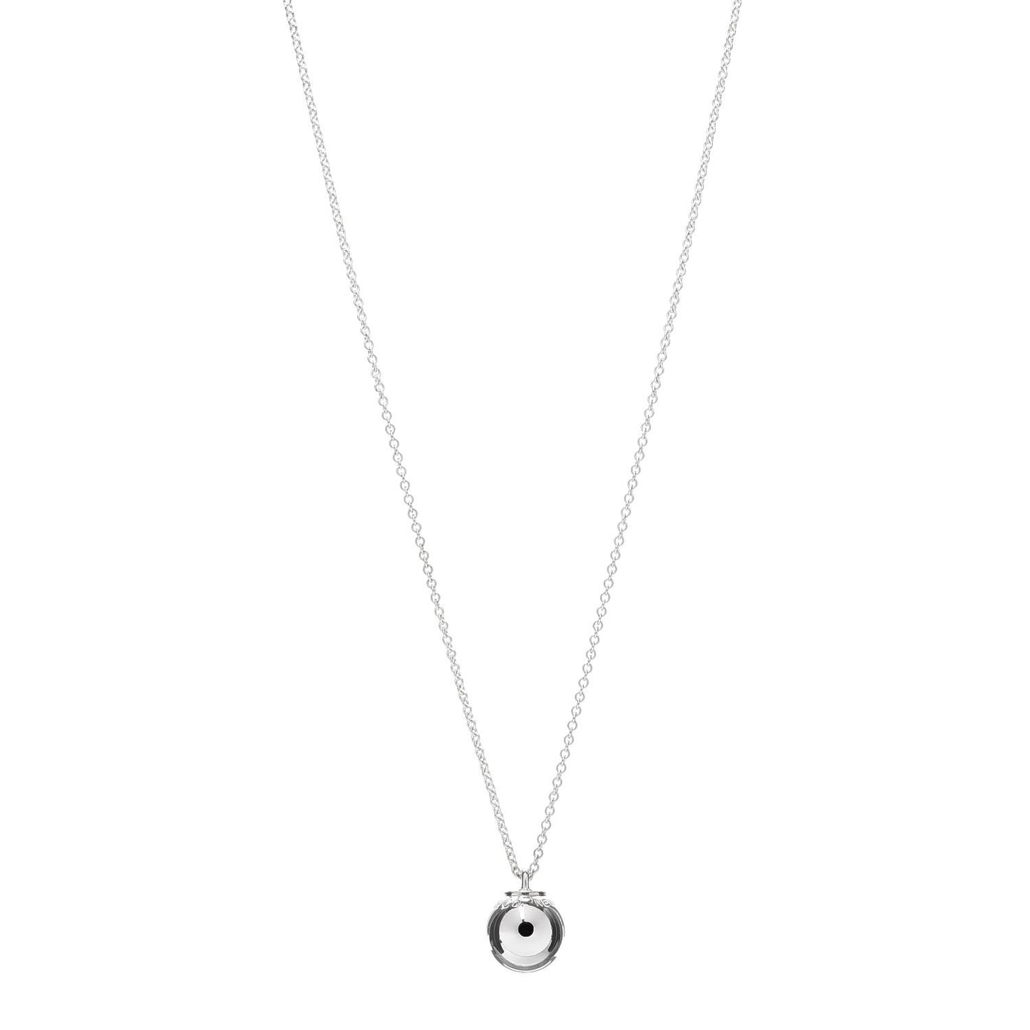 Sterling Silver 12.75mm HardWear Ball Pendant Necklace