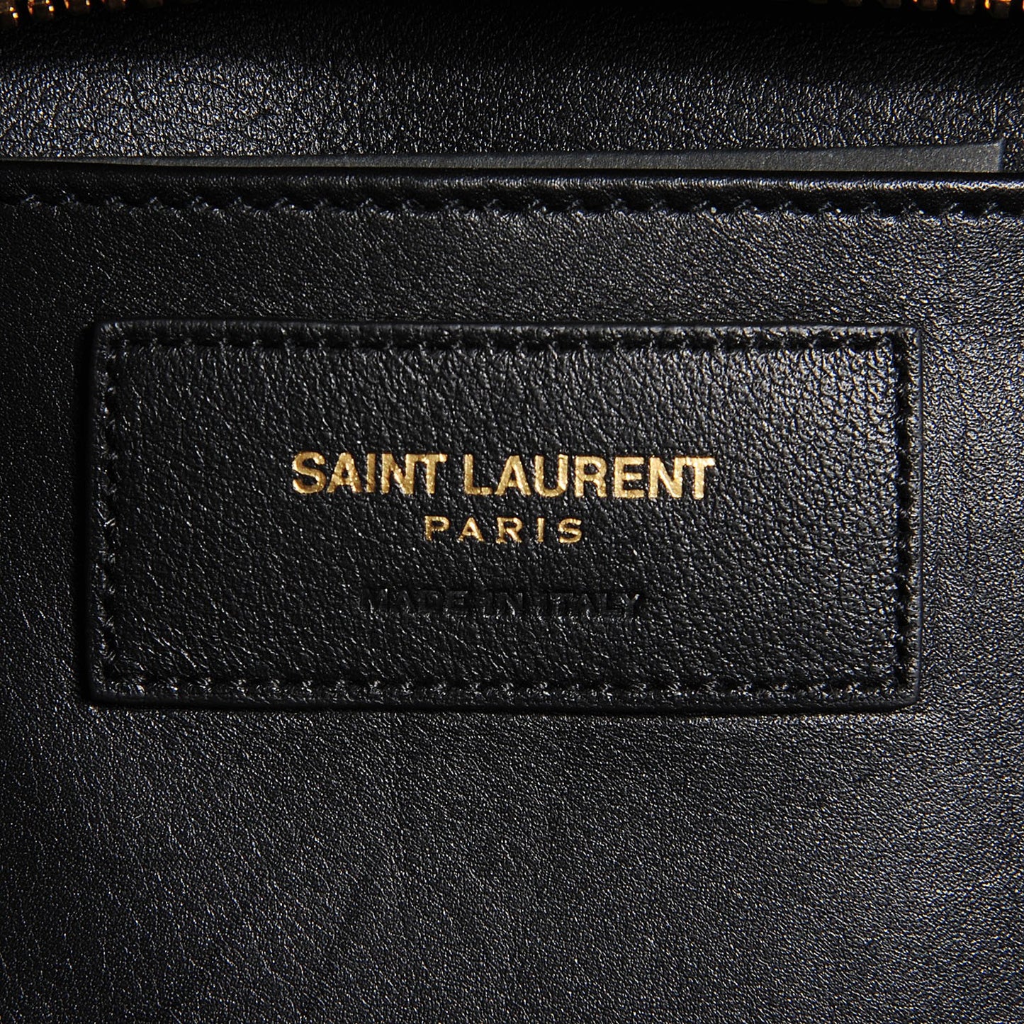 Calfskin Small Monogram Cabas Black