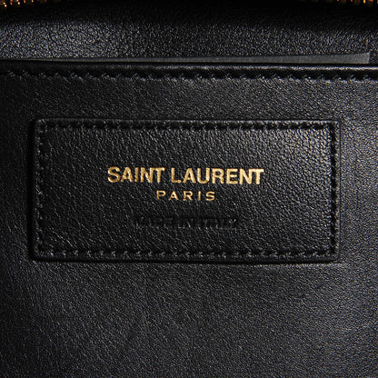 Saint Laurent Calfskin Small Monogram Cabas Black 9 of 10