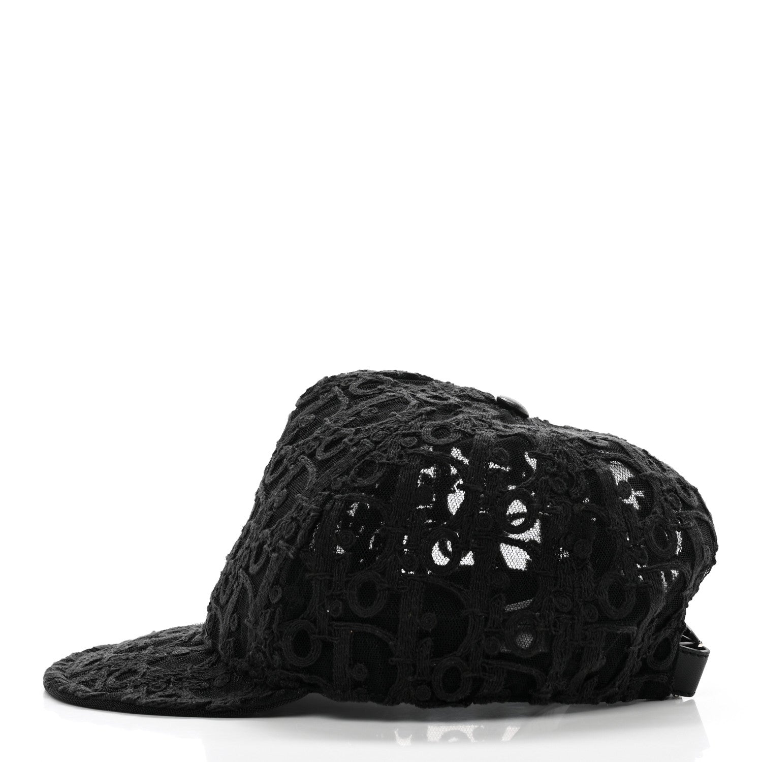 Christian Dior Mesh Hat M Black 5 of 10