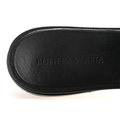 Bottega Veneta Nappa Maxi Intrecciato Lido Flat Sandals 40 Black 8 of 8