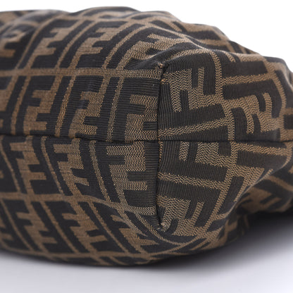Fendi Zucca Cuoio Lucido Chef Hobo Tobacco Moro 16 of 17