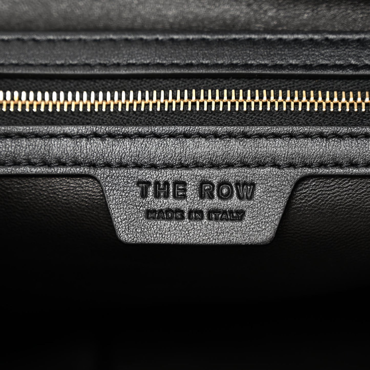 Calfskin N/S Allie Bag Black