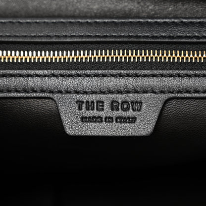 The Row Calfskin N/S Allie Bag Black 6 of 9