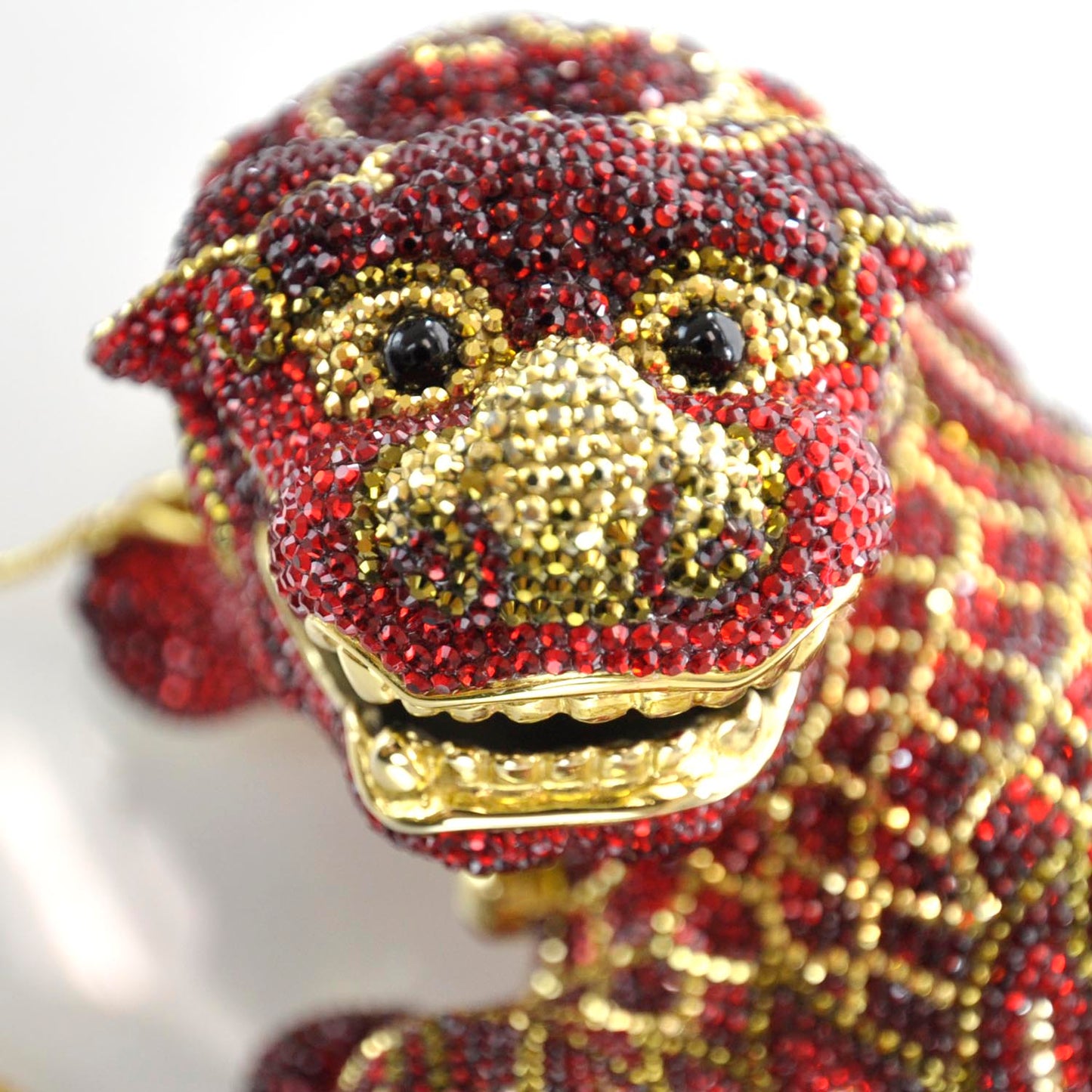 Swarovski Crystal Ming Dragon Minaudiere Clutch