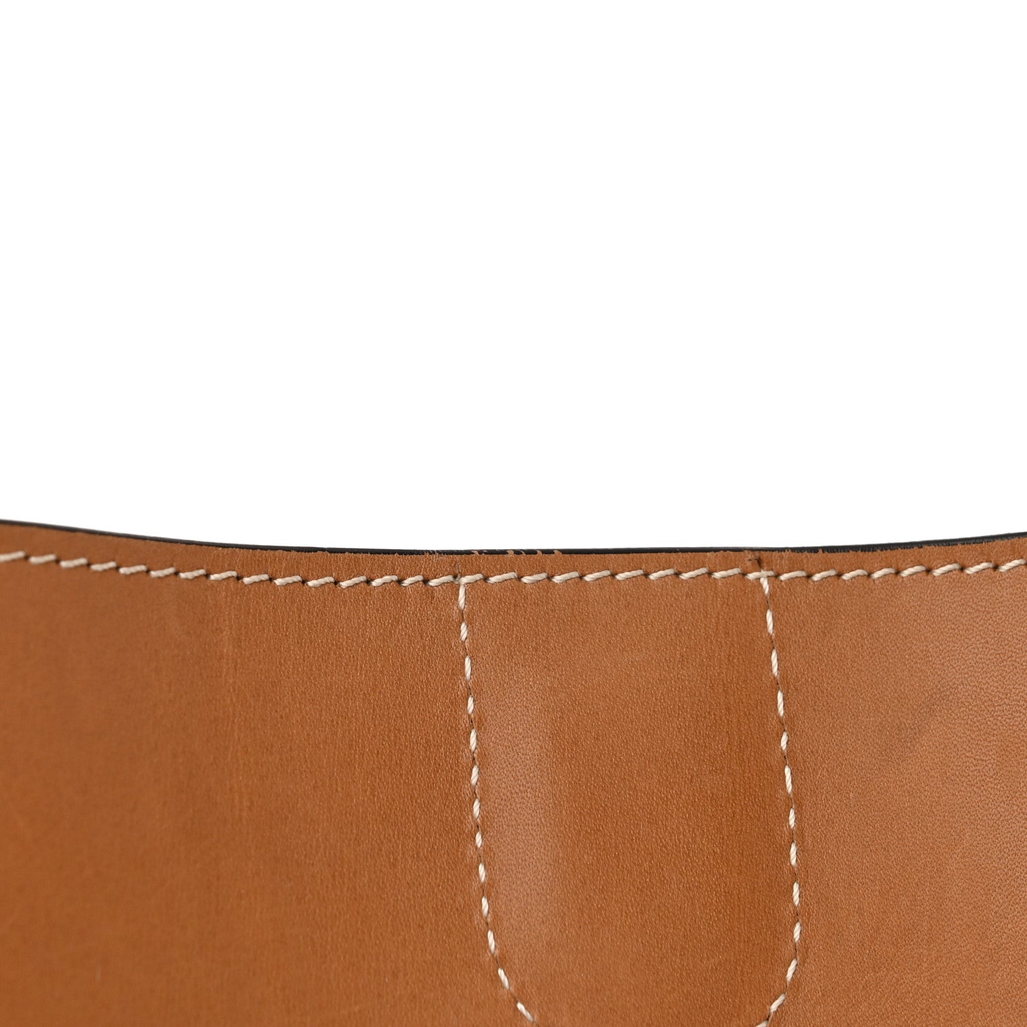 Celine Natural Calfskin Sangle Bucket Bag Light Camel 11 of 12