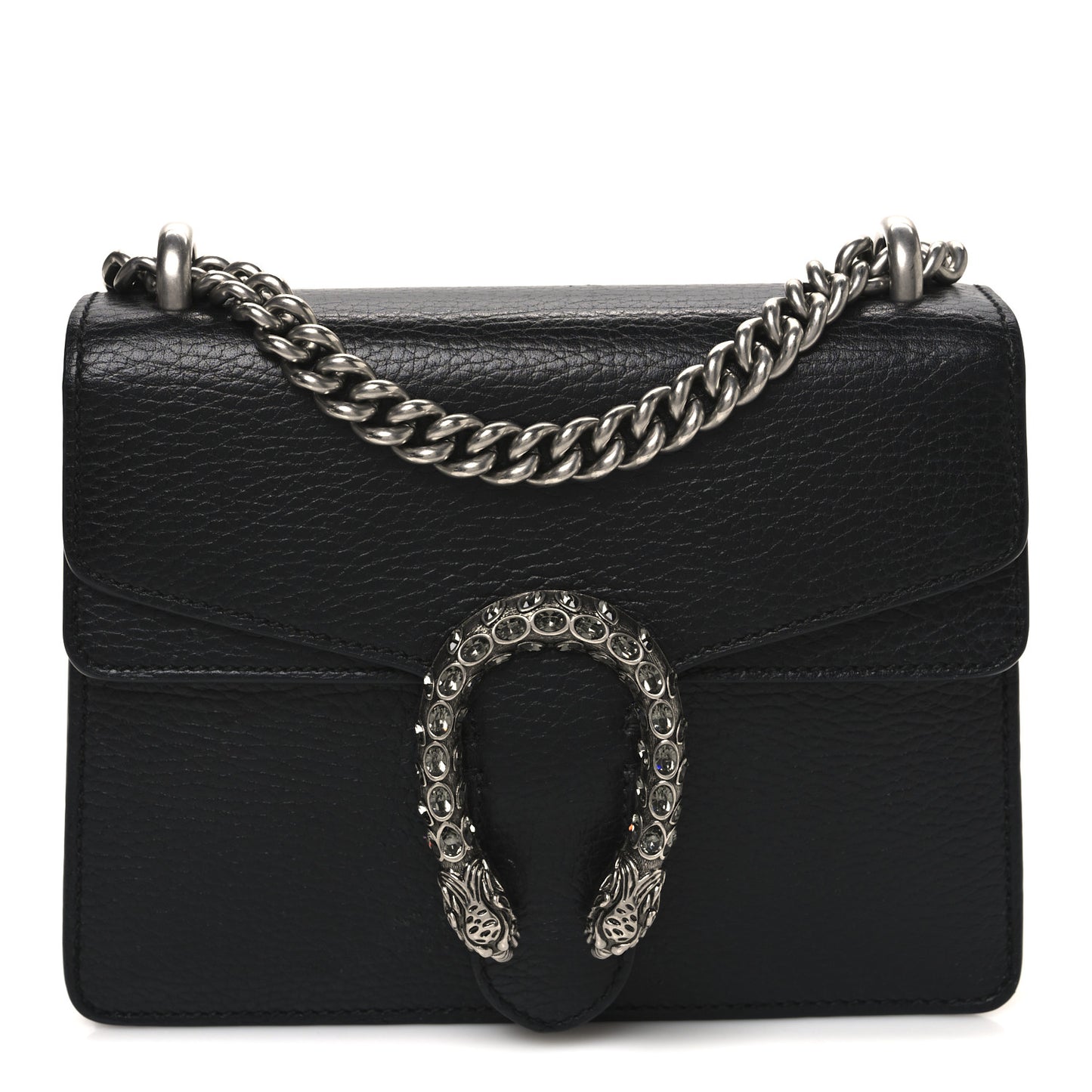 Calfskin Mini Dionysus Shoulder Bag Black Black