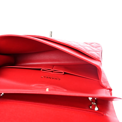 Chanel Caviar Quilted Medium Double Flap Red 4 of 10