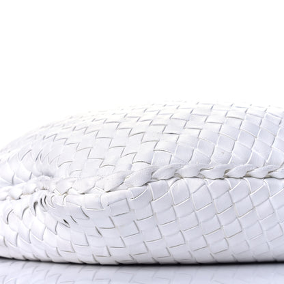 Bottega Veneta Nappa Intrecciato Medium Veneta Hobo White 7 of 8