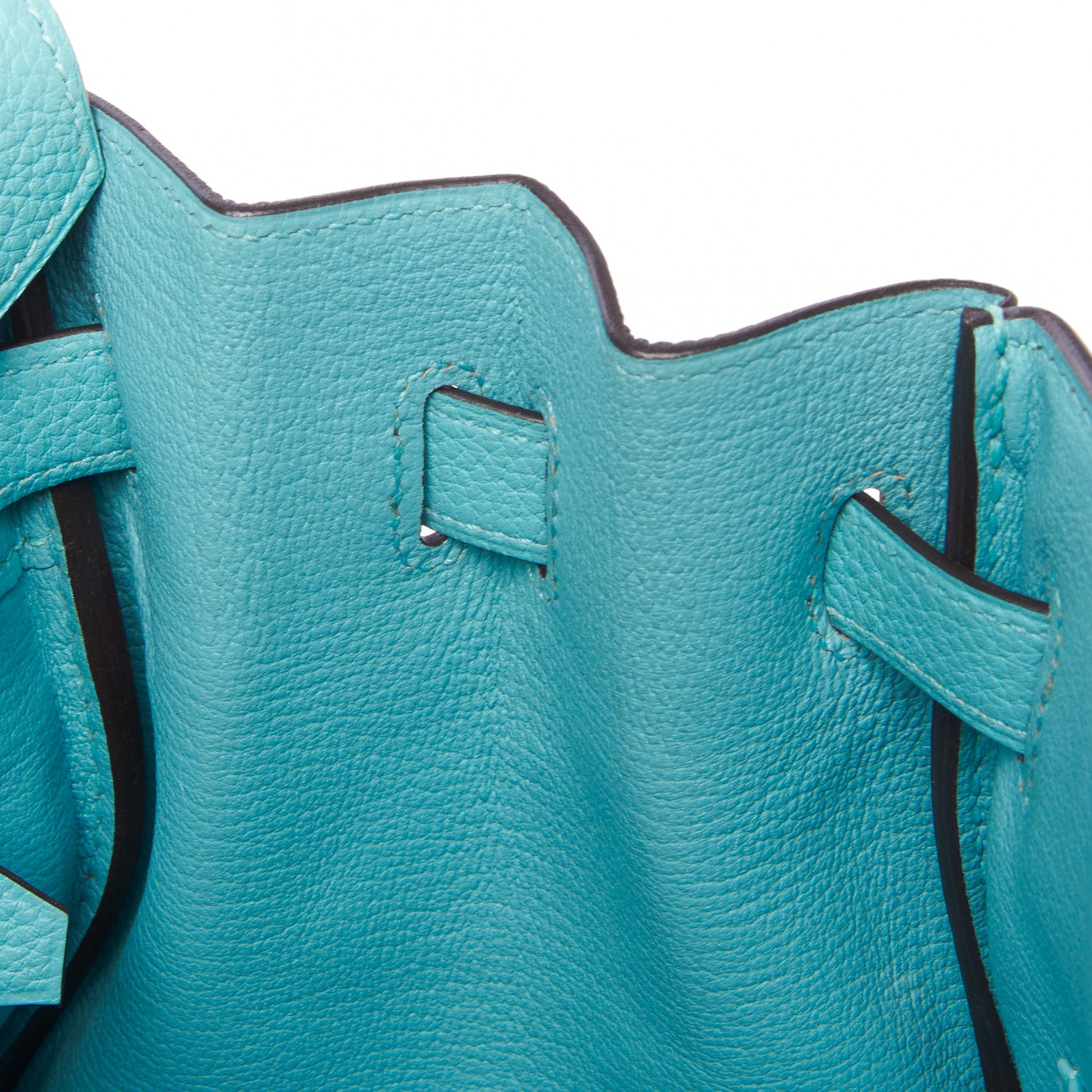 Hermes Togo Birkin 30 Bleu Atoll 13 of 29