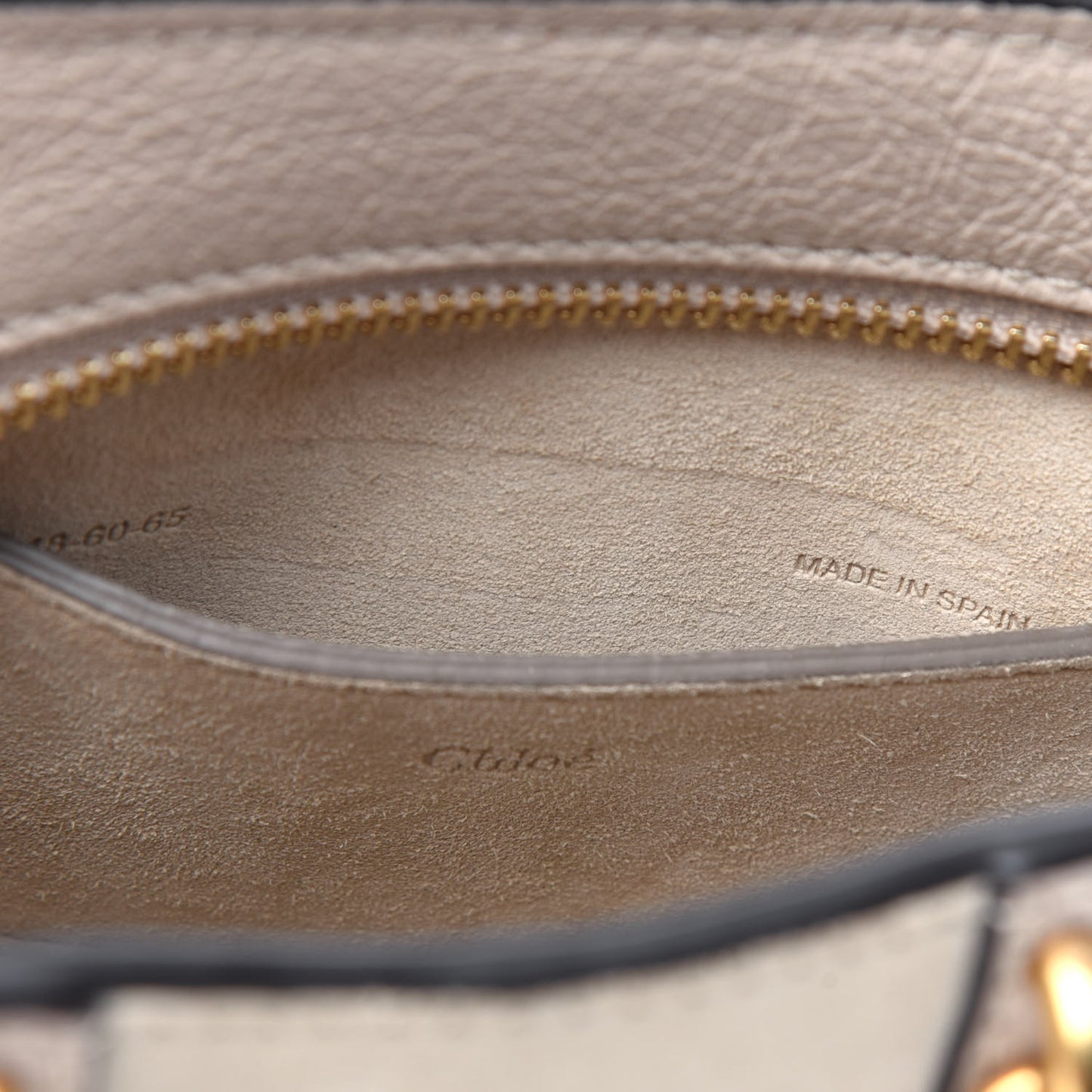 Calfskin Suede Mini Pixie Signature Belt Bag Abstract White