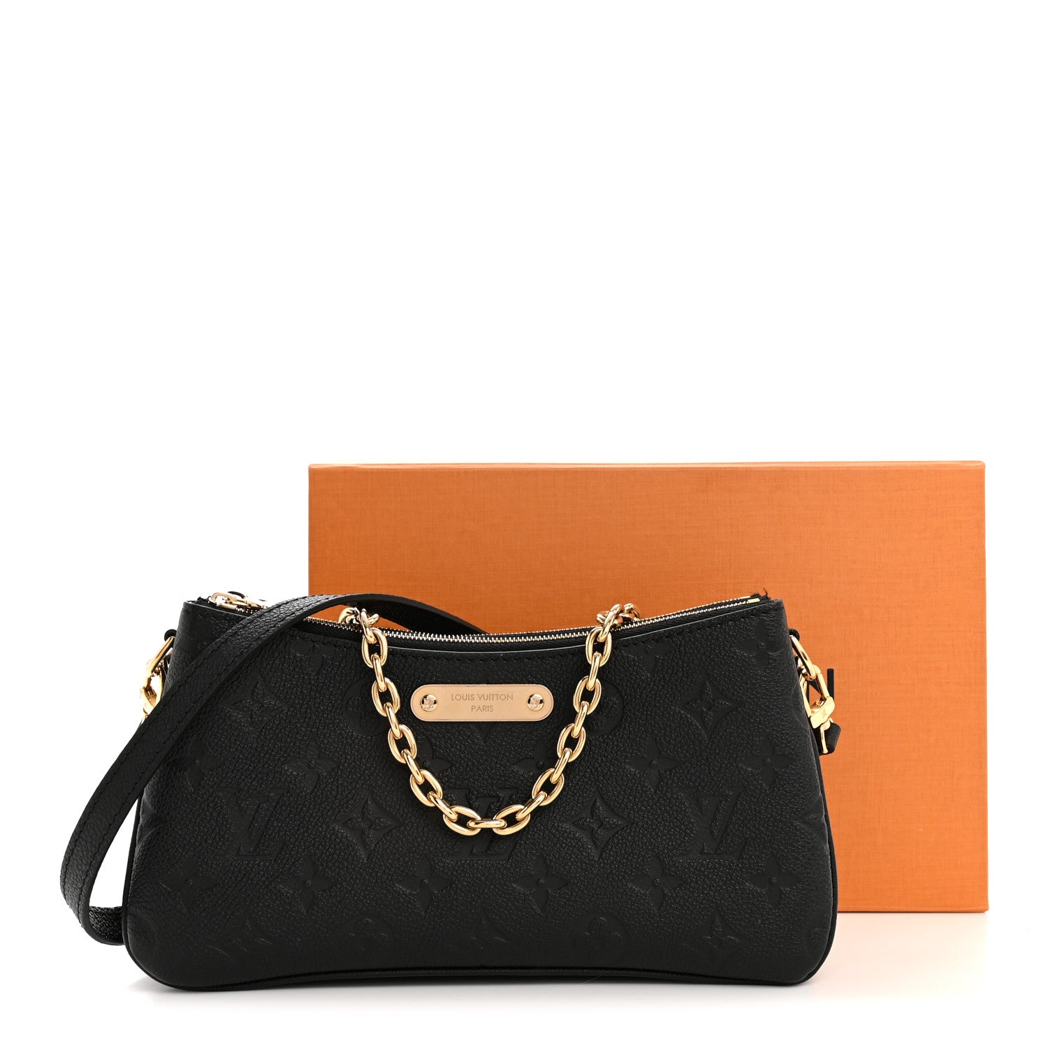 Louis Vuitton Empreinte Monogram Liv Pochette Black 14 of 14